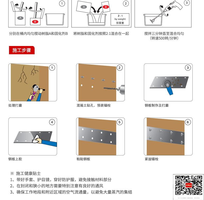 包钢磐安粘钢加固施工过程